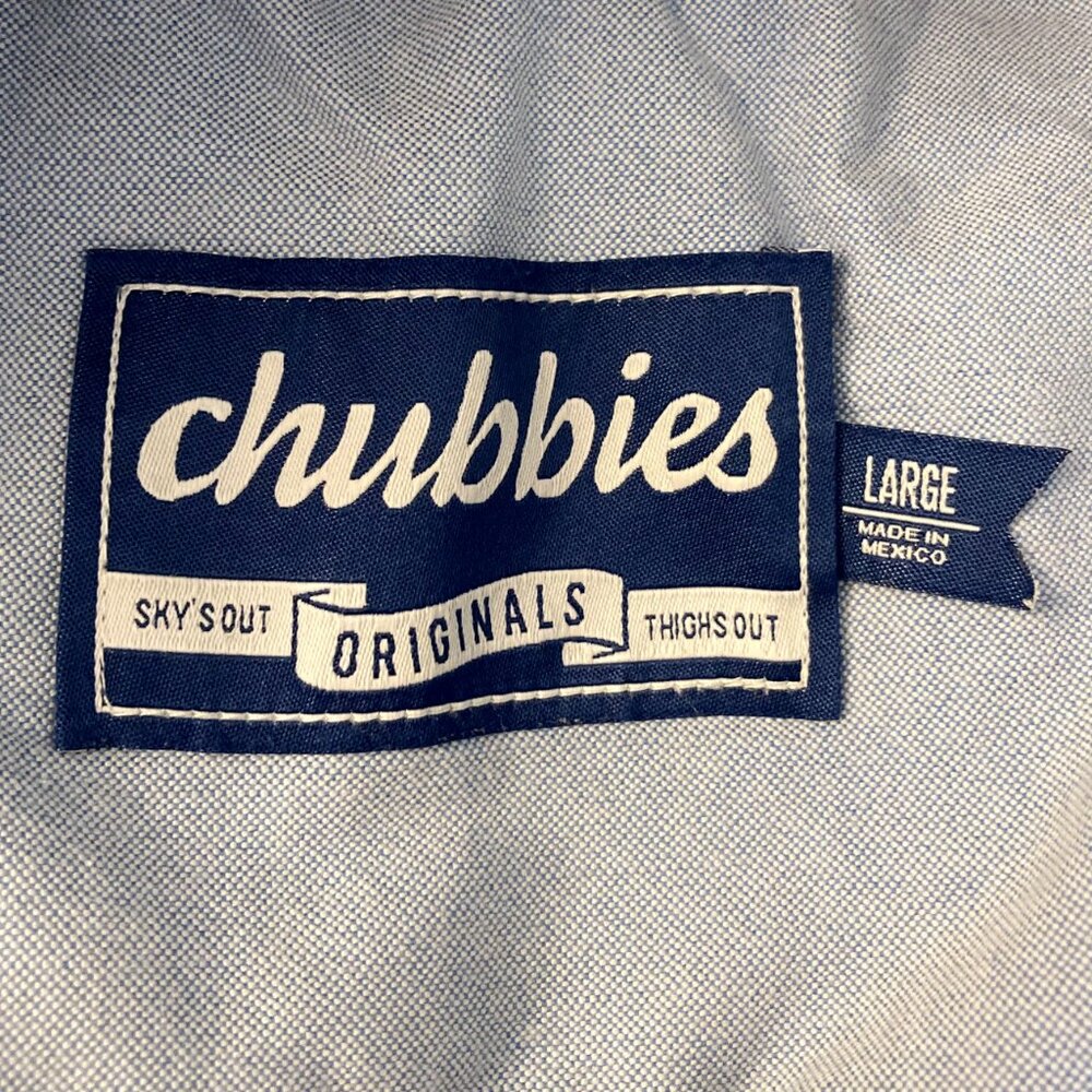 CHUBBIES Boomshakalaka Chino Shorts 7" Size L Taupe - Picture 2 of 6
